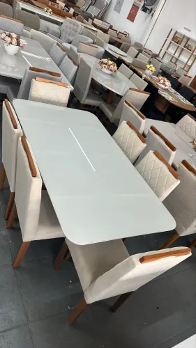 Mesa nova de madeira pronta entrega nova
