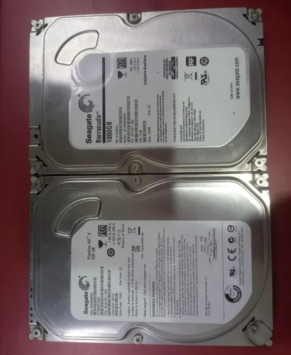 HD de 1TB E 500gb