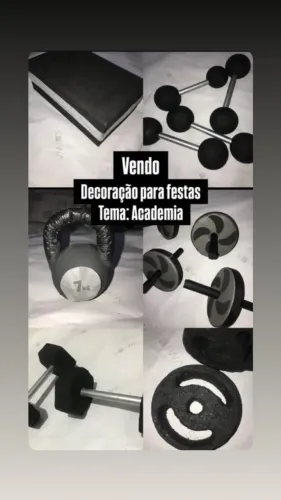 Decoração academia