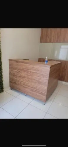 Balcão para recepção