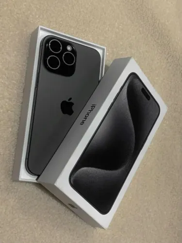 IPHONE 15 PRO 128 GBPRETO SEMI NOVO IMPECAVEL COM GARANTIA