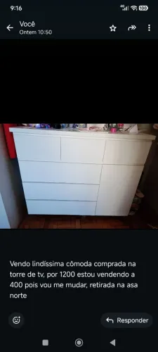 Linda cômoda mdf