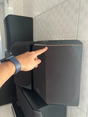 Set de caixas de Som Infinity Primus + Subwoofer + Receiver ( leia o anuncio) 