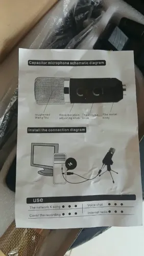Microfone condensador ASPATAN