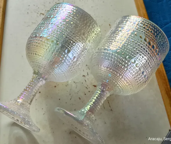 Taça de vidro