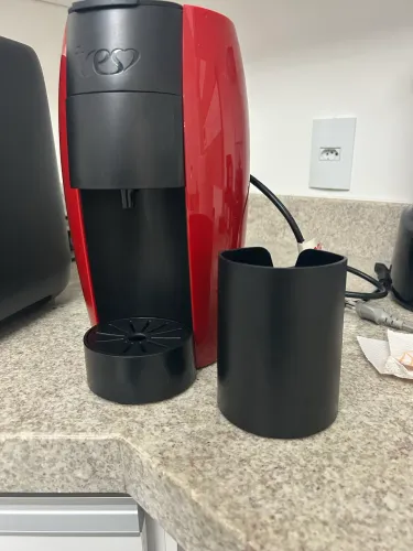 Máquina de Café 3 Corações - Vermelha 220V