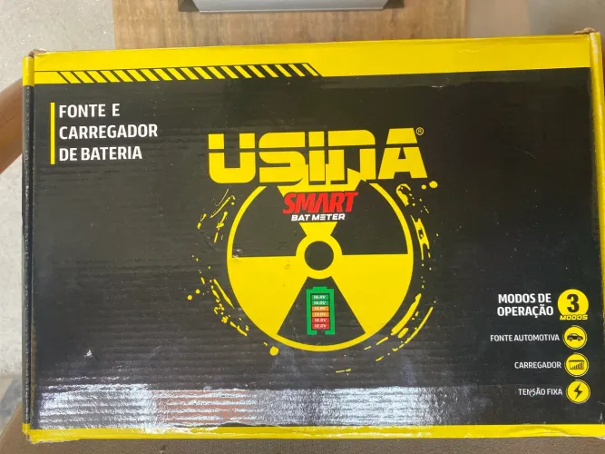 Fonte é carregador de bateria