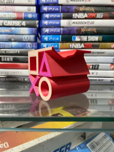 Suporte para controle ps4 tema PlayStation 