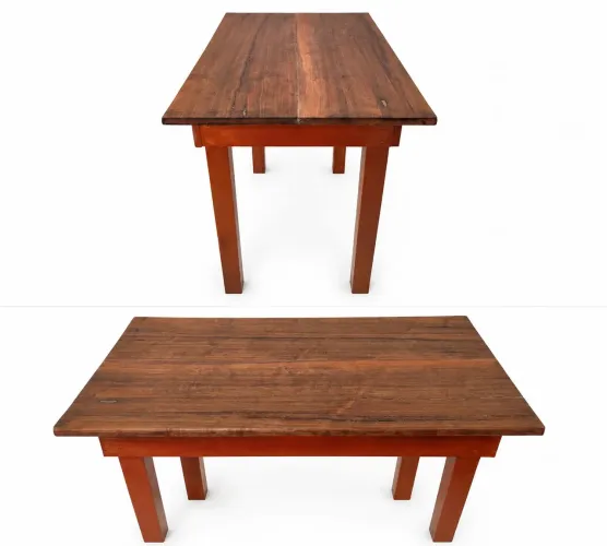 Mesa/Bancada multiuso em madeira nobre e maciça