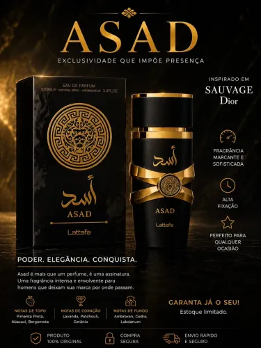 Asad Lattafa 100ml Eau de Parfum