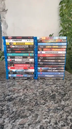 Lote com 32 filmes Blu-ray Originais