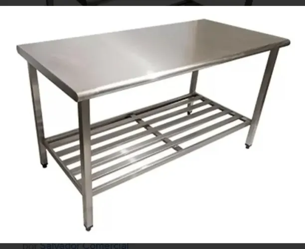 Mesa pra manipulação varios tamanhos inox pronta entrega