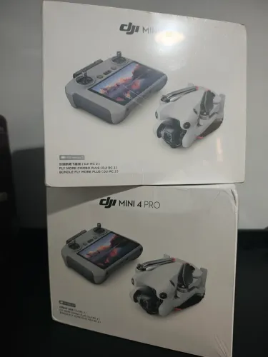 DJI MINI 4 PRO combo fly more RC2 TELA PLUS (NOVO)