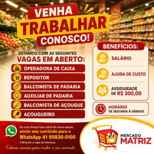 Mercado Matriz contrata