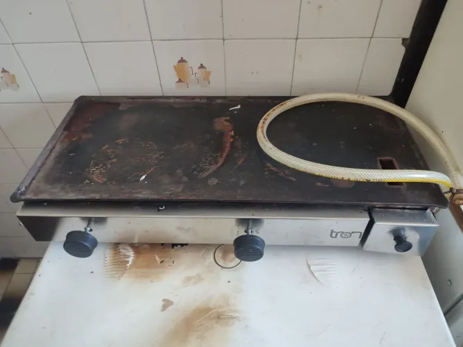 Chapa profissional para lanche