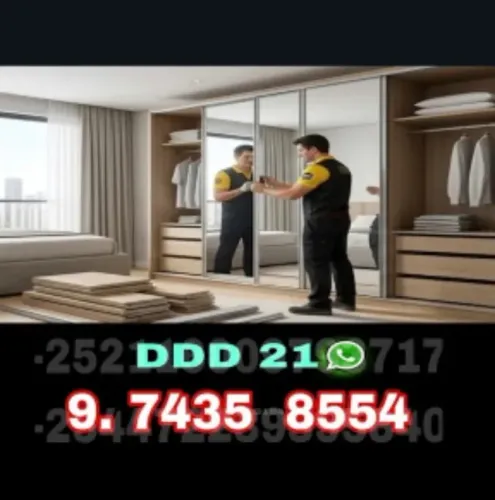 Montador de móveis completo: guarda-roupas, armários, closet e cômodas