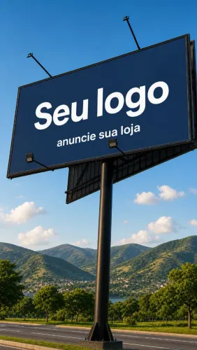 Outdoor painel publicitário 