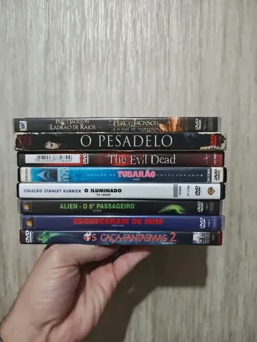 Lote 8 filmes originais em formato DVD 