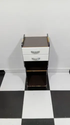 Móvel Multiuso / Mesa de Cabeceira com 2 Gavetas (Ideal para Organização)