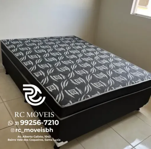 Cama Box Casal OrthoBox com Molas Ensacadas - Conforto e Estabilidade