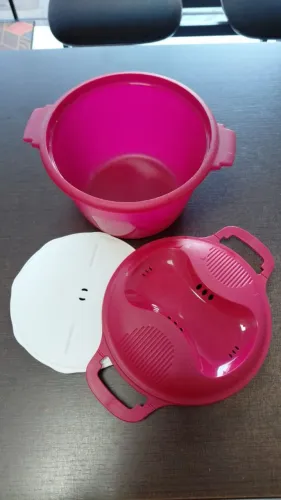 Panela de arroz tupperware 