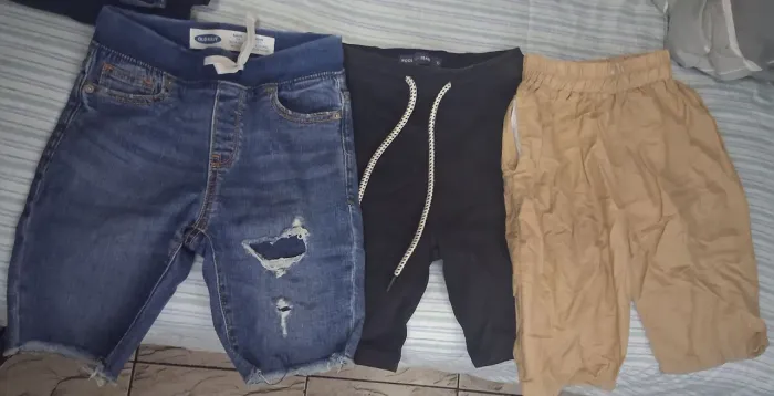 Bermudas infantis 