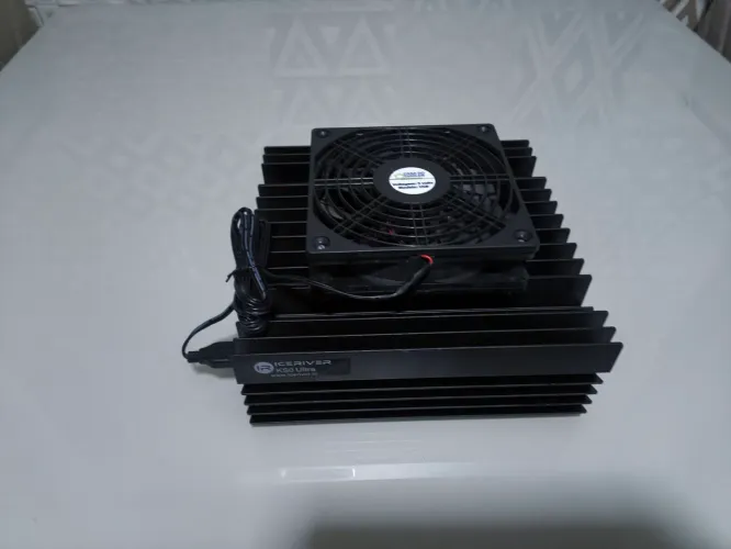 ICERIVER KS0 Pro - Minerador ASIC Kaspa 200 GH/s + Fonte Huntkey 120 W