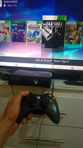 Xbox 360 desbloqueado vendo ou troco celular do meu intere