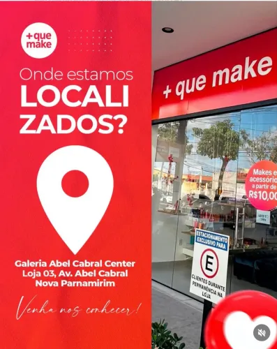 Repasso loja de maquiagem 