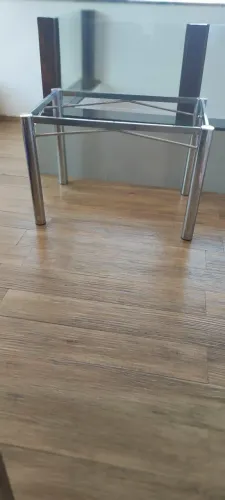 Pé de mesa cromado 6 lugares