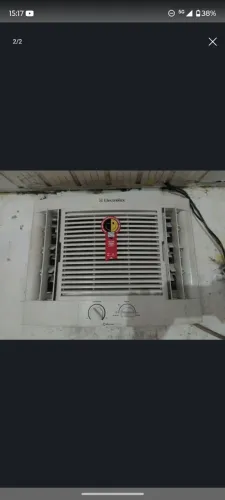 Ar condicionado à venda interessados chama no chat.