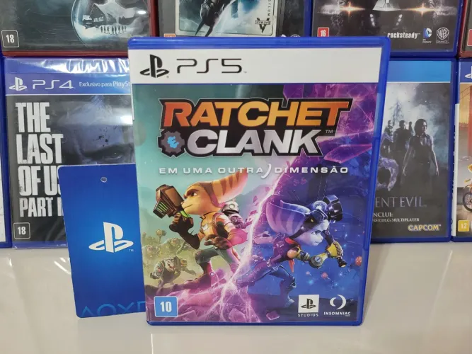 Ratchet e Clank em Outra Dimensão PS5 - CD Original Mídia Física