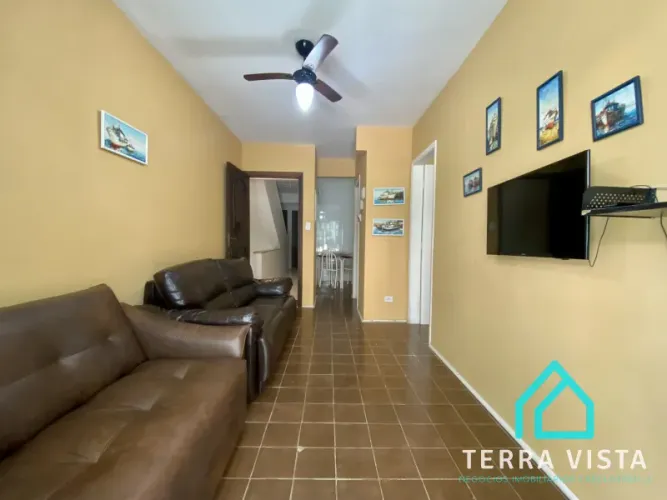 Apartamento com 1 dormitório a venda na Praia Grande - Ubatuba SP