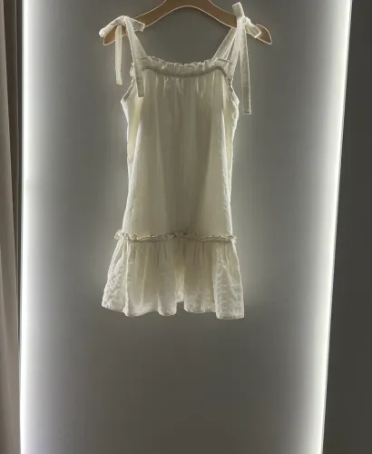 VESTIDO AMARO ORIGINAL LINHO (TAMANHO M VESTE P/M)