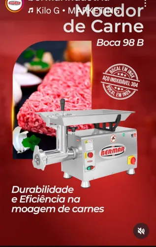 Moedor de carne boca 98