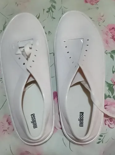 Sapato melissa 43/44 branco