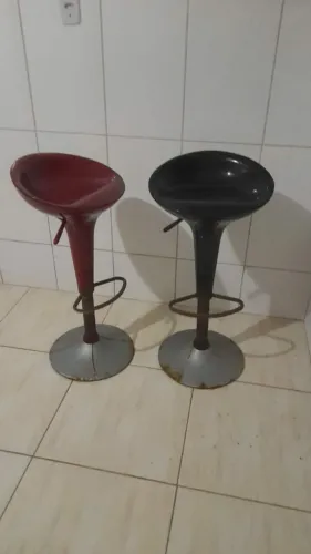 Conjunto de banquetas de acrilico