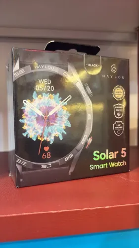 RELÓGIO SOLAR SMARTWATCH HAYLOU NOVO COM GARANTIA