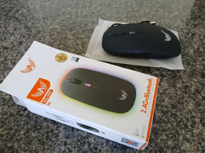 Mouse Bluetooth e USB sem fio SEMI NOVO