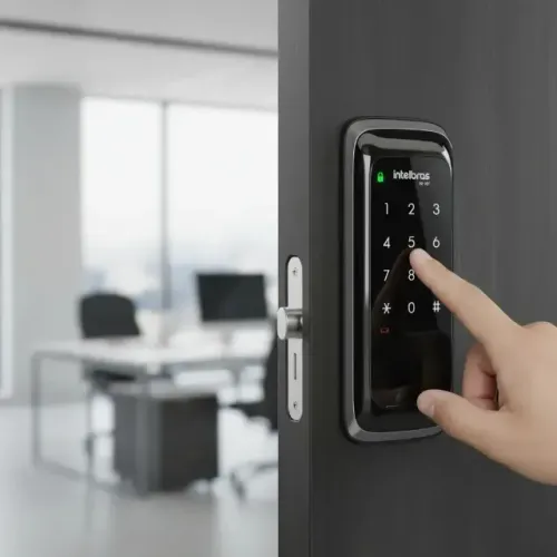 Fechadura Digital De Sobrepor Intelbras Fr 101 - Aceitamos cartão de crédito (parcelament