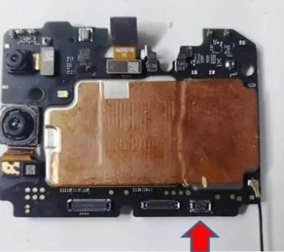 samsung A05 placa mãe + placa de carga completa com defeito no conector do power