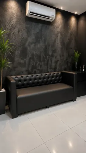 ? Sofá de Espera 3 Lugares - 1,60m | Elegância e Qualidade para sua Recepção