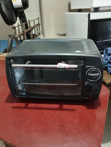forno elétrico 9 litros funcionando bem