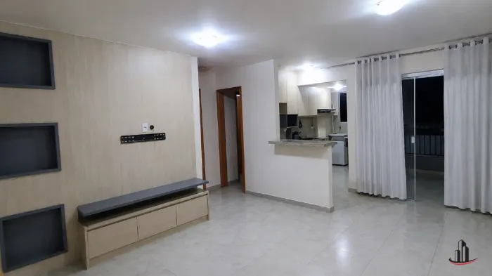 Apartamento Semi Mobiliado para locação próximo a UFTM I 02 quartos; sendo 01 suíte