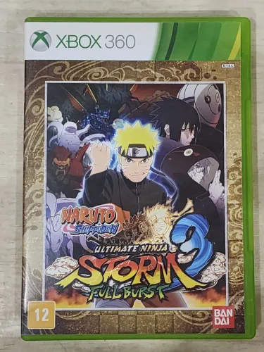 Naruto Shippuden Ultimate Ninja Storm Full Burst 3 - Xbox 360