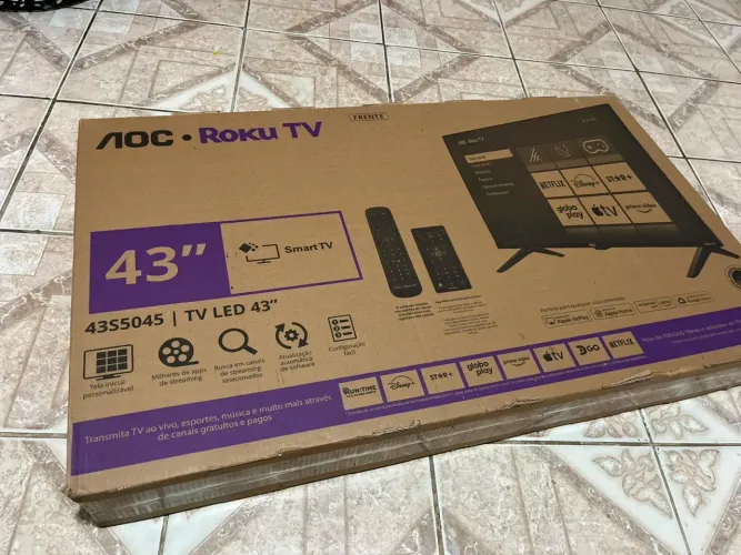 TV ROKU AOC 43 POLEGADAS 