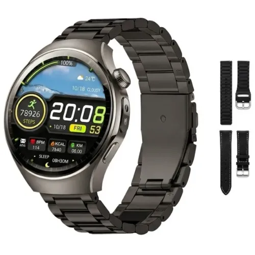 Smartwatch Watch 5 Plus com 3 pulseiras Jiditech