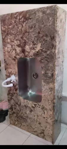 Pia Completa em Mármore 