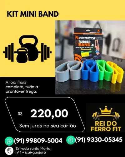 Kit Mini Band (4 tensões)