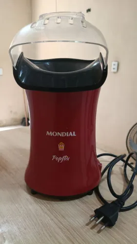 Pipoqueira Mondial Popflix Vermelha Seminova (Com Dosador) 127V - 1200W